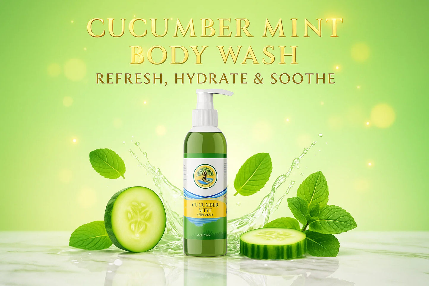 Cucumber Mint Body Wash