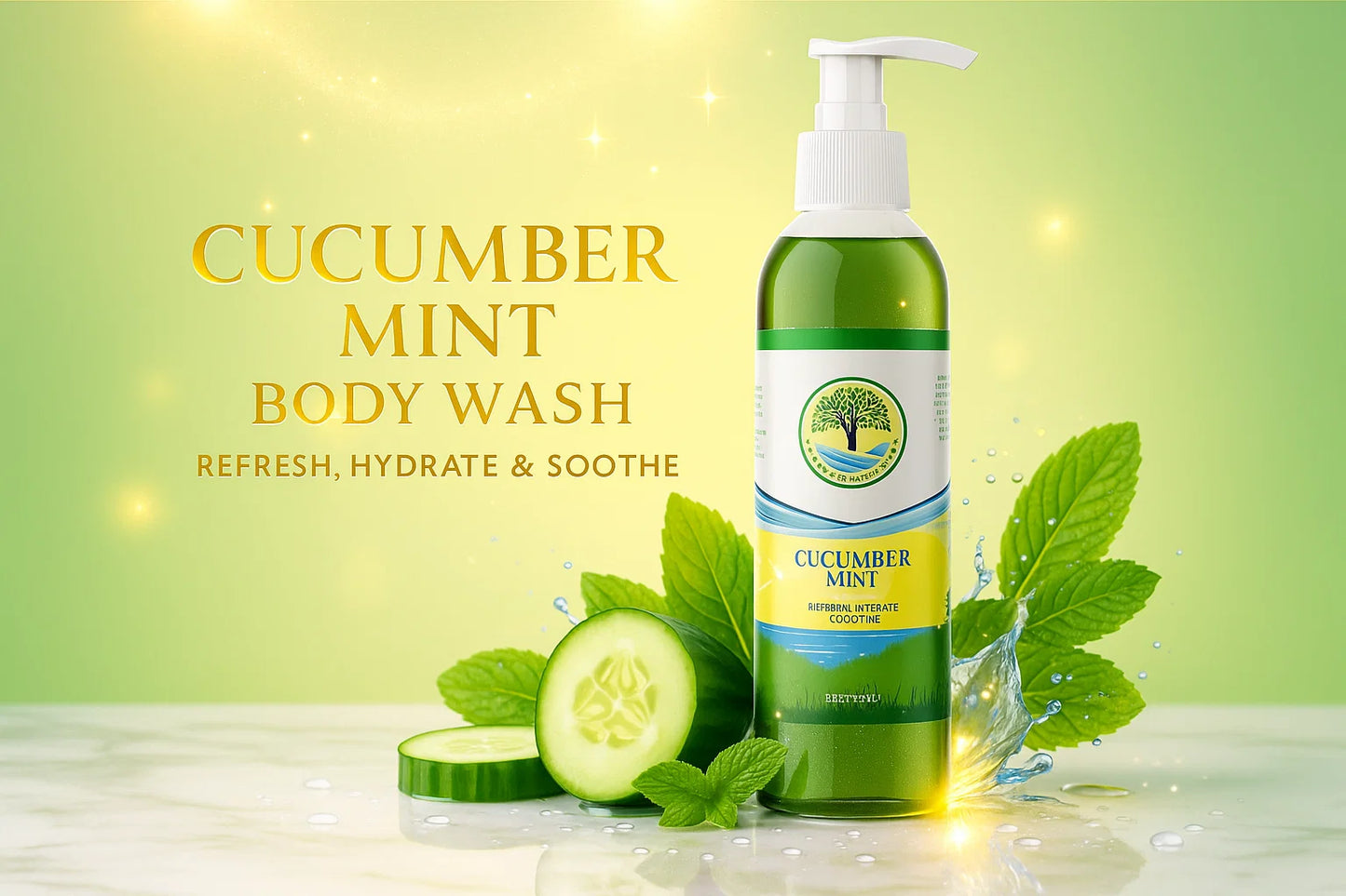 Cucumber Mint Body Wash