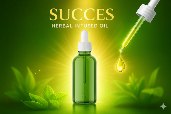 Succes Herbal Infused Oil - Succes' Soaps & Skincare LLC