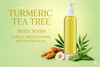 Turmeric Tea Tree Body Wash - Succes' Soaps & Skincare LLC