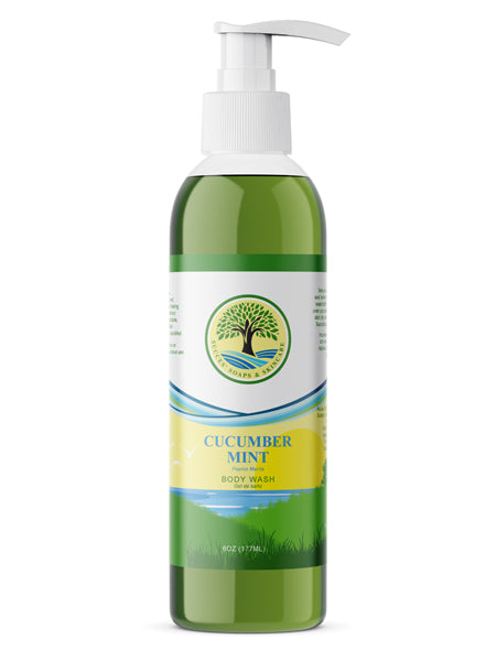Cucumber Mint Body Wash - Succes' Soaps & Skincare LLC