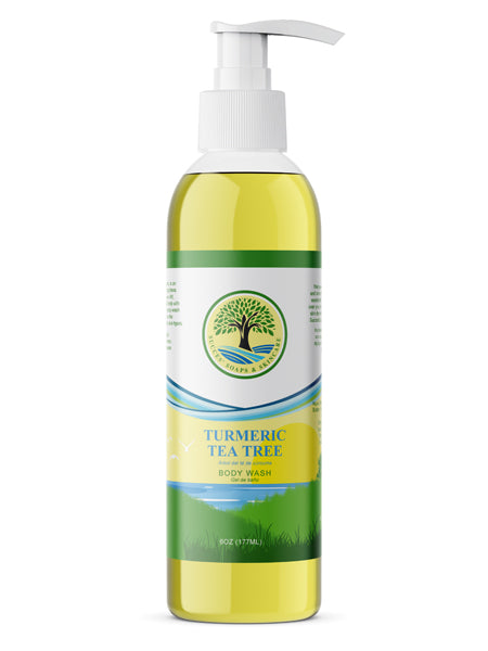 Turmeric Tea Tree Body Wash - Succes' Soaps & Skincare LLC